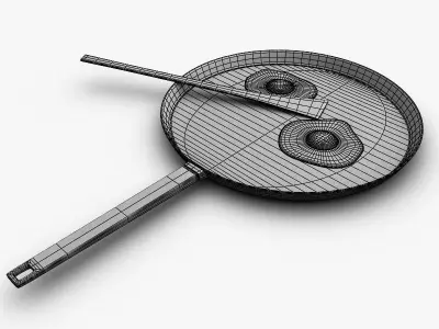 Frying pan Free 3D model