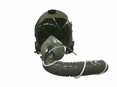 Pilot helmet jc-5 3D model