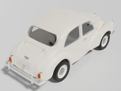Morris Minor 1000 Free 3D model
