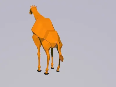 Zarafa animal Free 3D model
