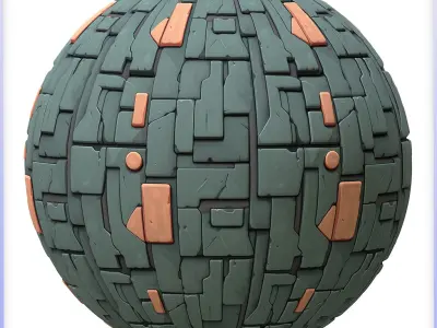 SciFi Seamless Texture Texture 84