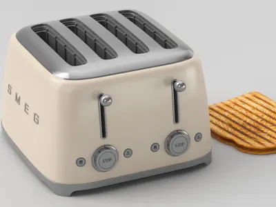 Toaster 02 3D model