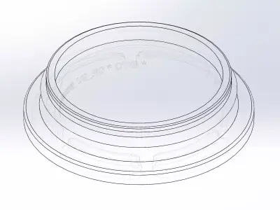 Base for Type-A Pedestal d82 D60 H19 hs6 3D print model