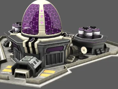 incubator  WARCRAFT Starcraft  insect egg arsenal Low-poly 3D model