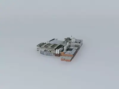 Brisbane Parmalat Factory Free 3D model