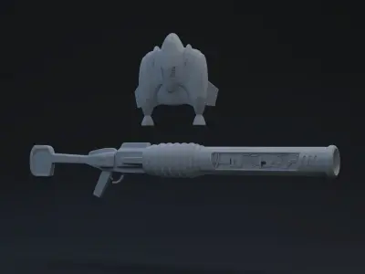 BFII Clone Jet Trooper One-Twelfth Scale Kit 3D print model