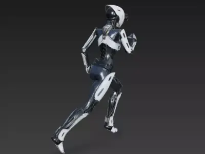 Smart technology robot 4-3D model 3D model