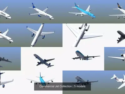 Commercial Jet Collection 