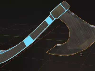 HIGH QUALITY AXE MODEL Free 3D model