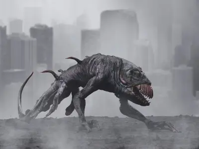 Gwoemul Low-poly 3D model