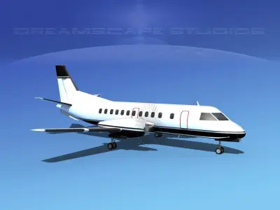 SAAB SF340 Arizona Express 3D model