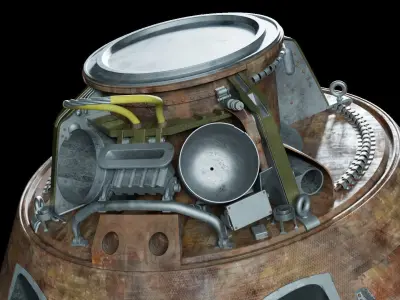 Apollo 10 Command Module 3D model