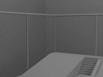 Simple Fence FREE Free 3D model