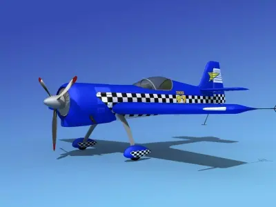 Sukhoi SU-26 Aerobat V09 3D model