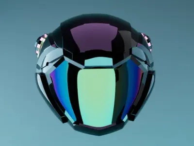 motorcycle helmet Free 3D model