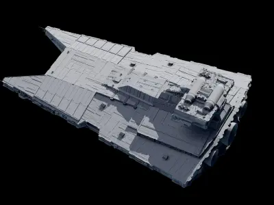 Gladiator-Class Star Destroyer 3D model