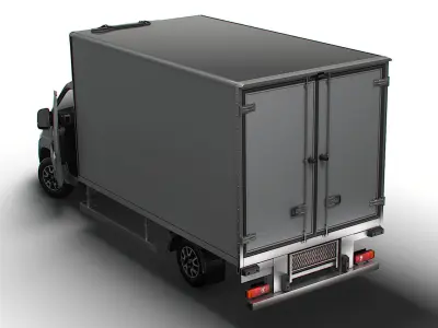 Opel Movano Refrigerator HQInterior 4300WB 2023 3D model