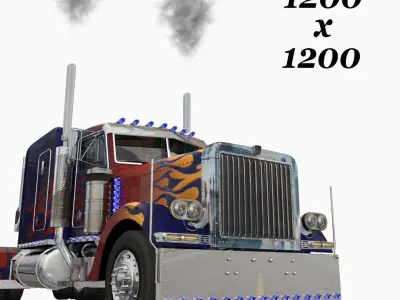 Optimus Prime Alive 3D model