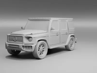 Mercedes Benz G Class   3D model