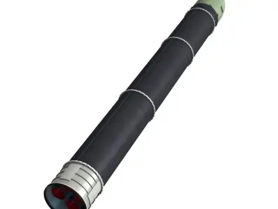 RS-28 Sarmat ICBM 3D model