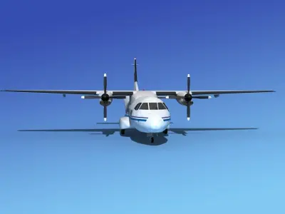 Casa CN-235 NOAA 3D model
