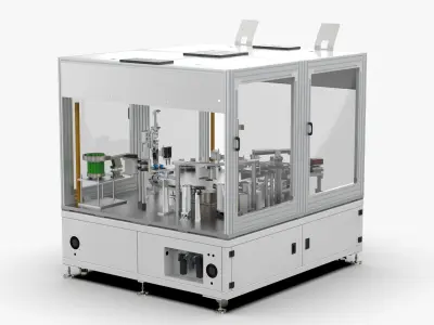 Automatic Injection Needle Assembly Dispensing Machine 3D model