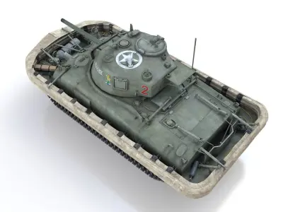 M4A1 Sherman - Duplex Drive - Alouise 3D model