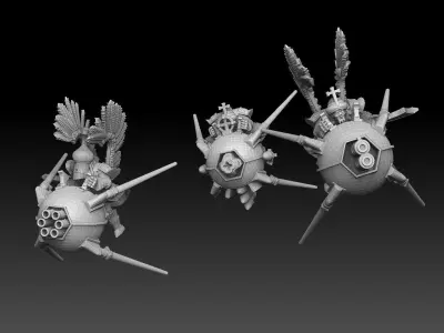 Tekno- Streltsy Sputnik Hussars 3D print model