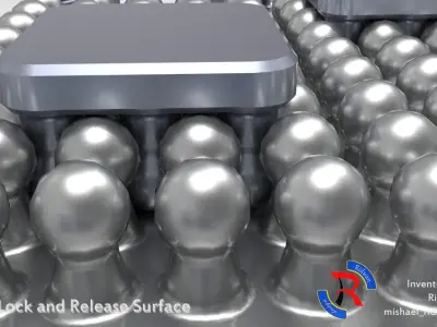 RidwanS Lock and Release Surface Free 3D print model