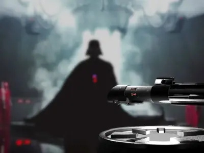 Darth Vaders Lightsaber Free 3D model