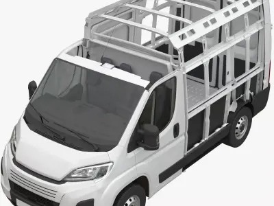 L1H2 Global commercial van 3D model