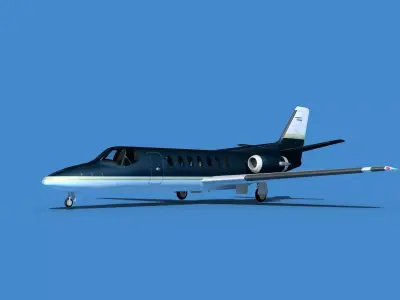 Cessna Citation V 560 Encore V11 3D model