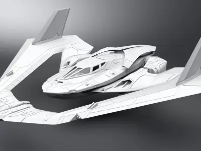 Batwing Batman vs Superman 3D print model