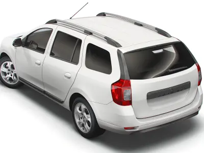 Dacia Logan MCV 2019 3D model