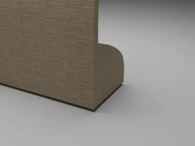 Outdoor Sofa 3D model 2
