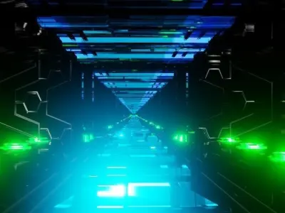 Sci Fi Scene Free low-poly 3D model