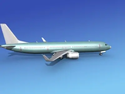 Boeing 737-900ER Jet 3D model
