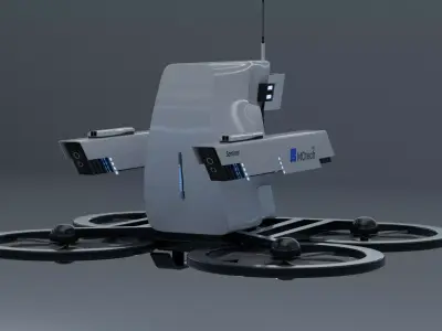 Sentinel military UAV Mctech 3D model