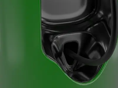 Electric Car Charger 3D model