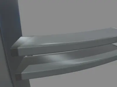 Bull Bar 05 Low-poly 3D model