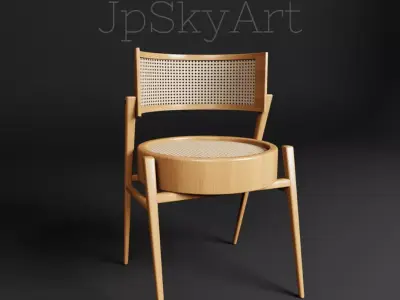 Chair jp skyart Free 3D model