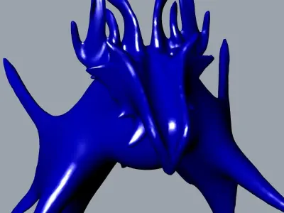 beast bird stl file verified 3D print model