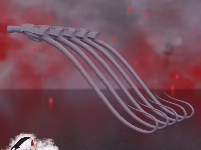 Nosferii - Particle Whip 3D print model