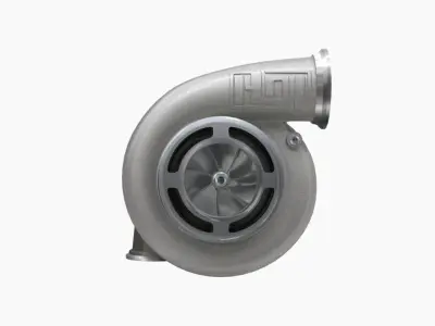 Harts X275 103mm turbocharger Low-poly 3D model