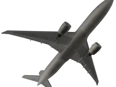Boeing 777-200F Generic livery 3D model