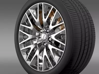 Mitsubishi Dignity wheel 3D model