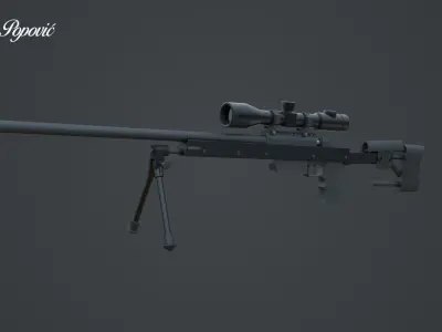 Zastava M07 3D model