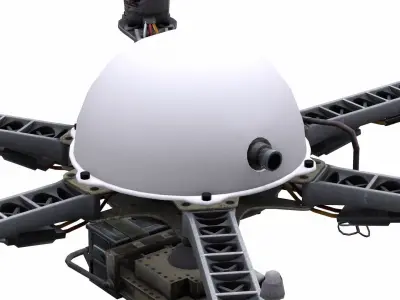 AirCraft 01 - Drone 3D model