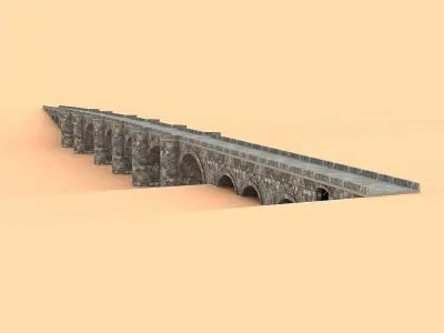 JUSTINIANUS BRIDGE 3D model