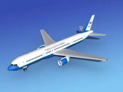 Boeing C-32 US Air Force  3D model